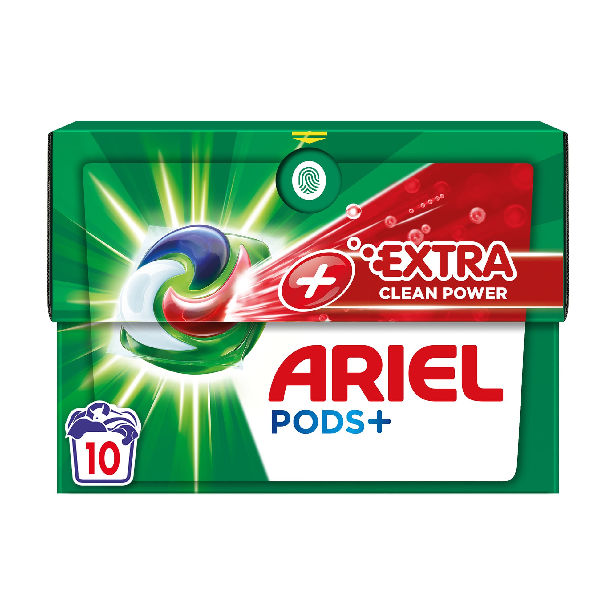 Капсули для прання Ariel Pods+ Extra Clean Power Сила екстраочищення, 10 циклів прання, 10 шт